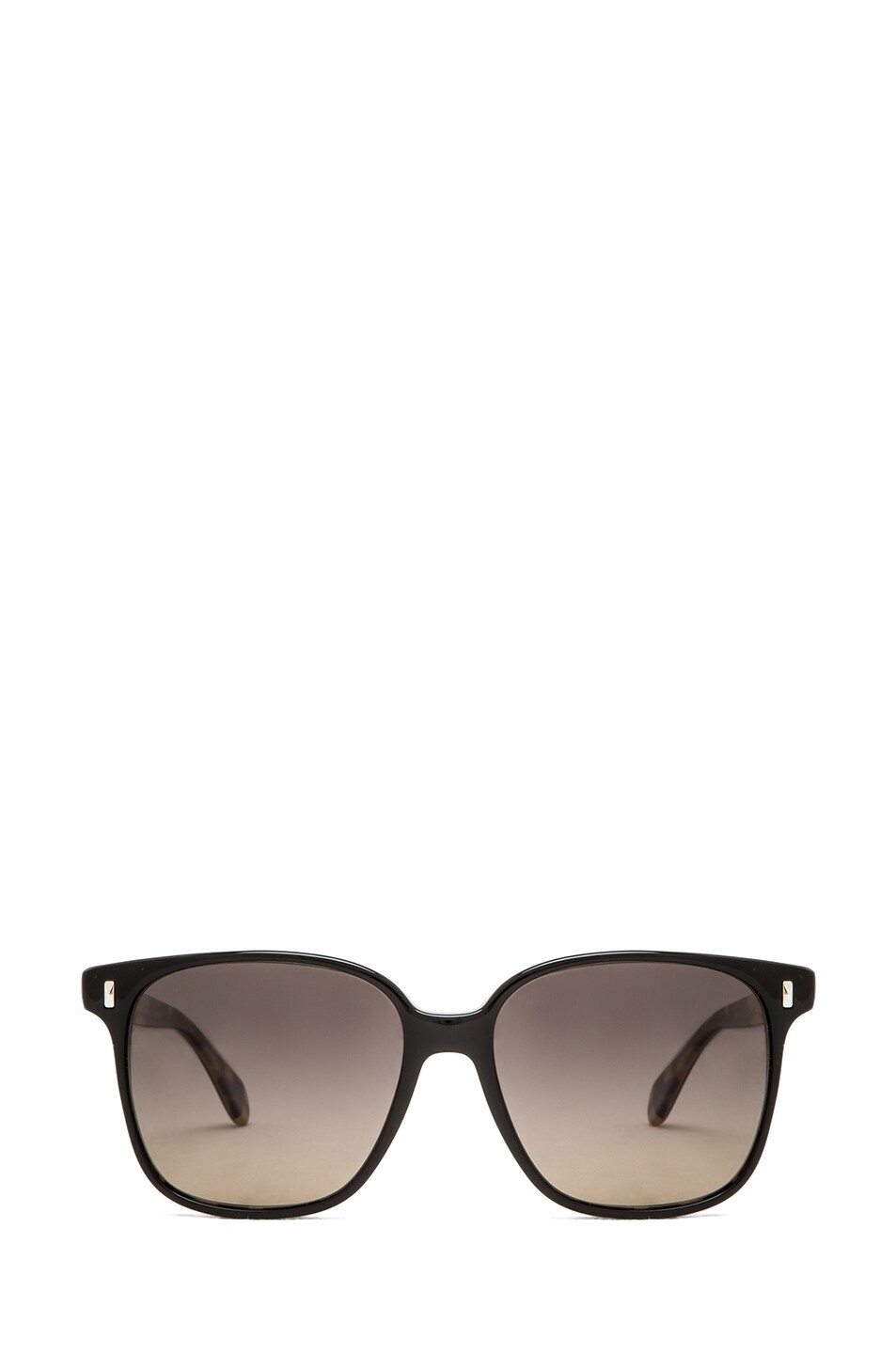 Image 1 of Oliver Peoples Marmont Polarized Sunglasses in Black & Dark Tortoise
