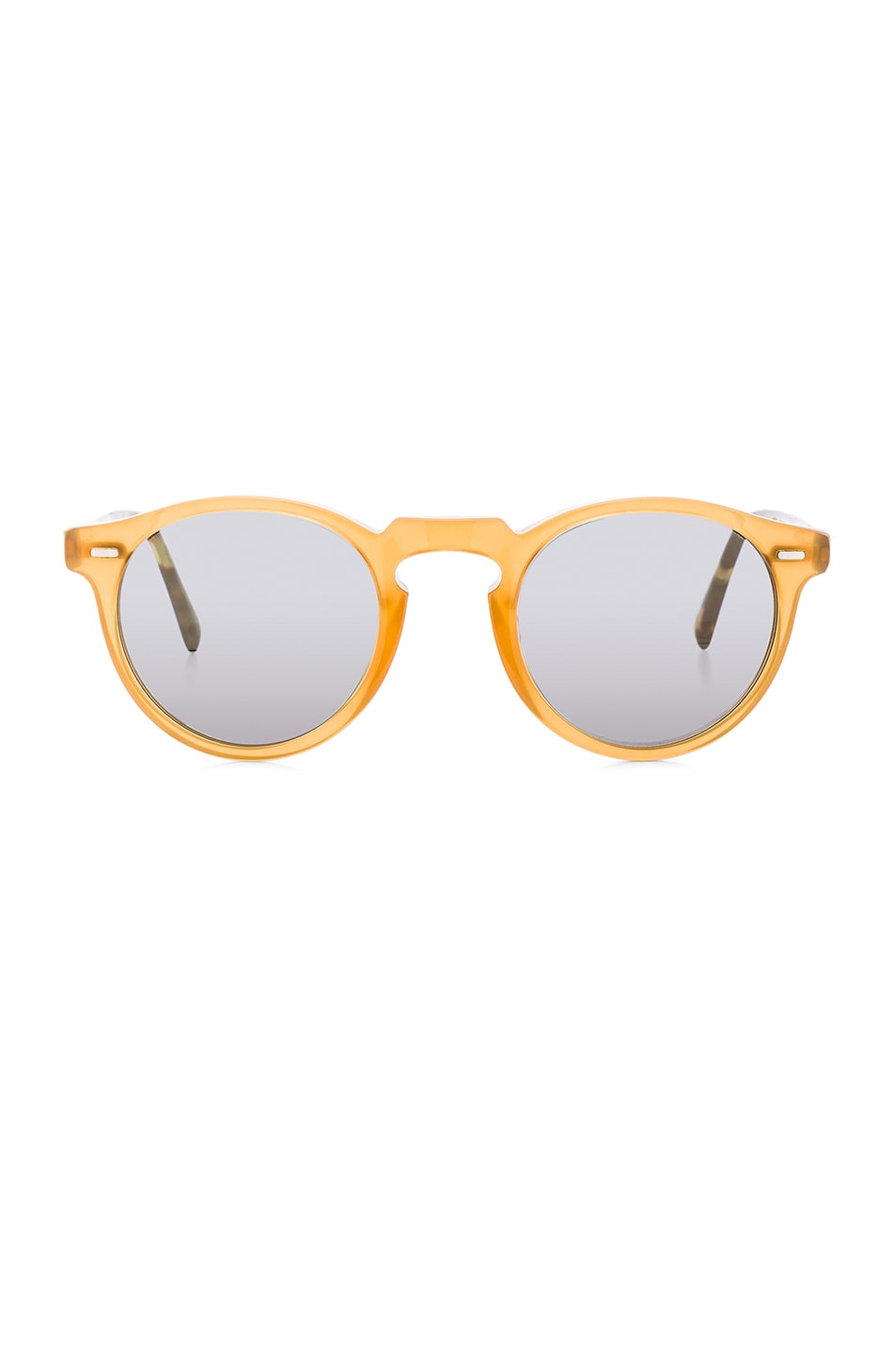Image 1 of Oliver Peoples Gregory Peck Limited Edition Sunglasses in Amber Vintage