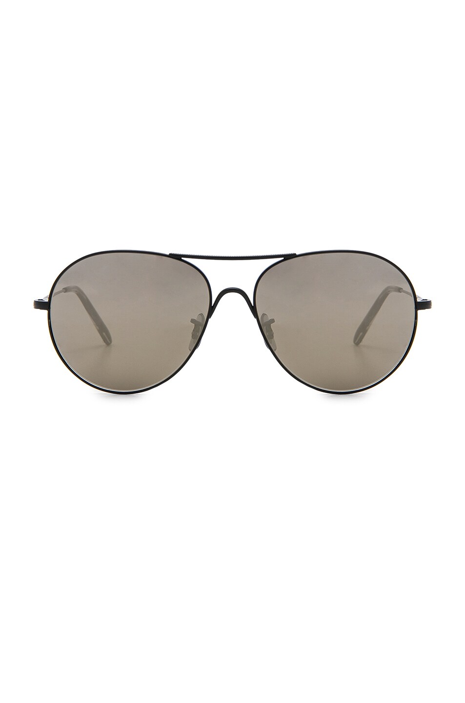 Oliver Peoples 30th Anniversary Rockmore in Black & Grey Mirror | FWRD