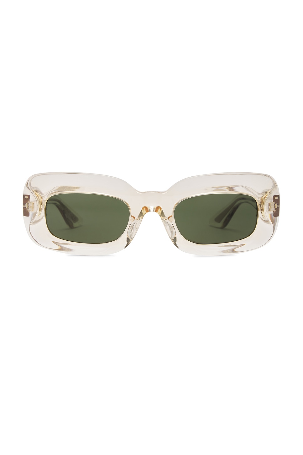 Oliver Peoples X Khaite 1966c Rectangle Sunglasses