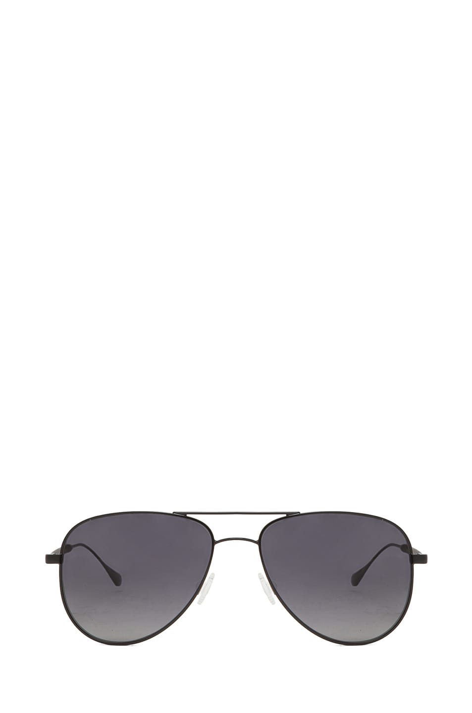 Image 1 of Oliver Peoples WEST Piedra Polarized Sunglasses in Matte Black & Moonlight