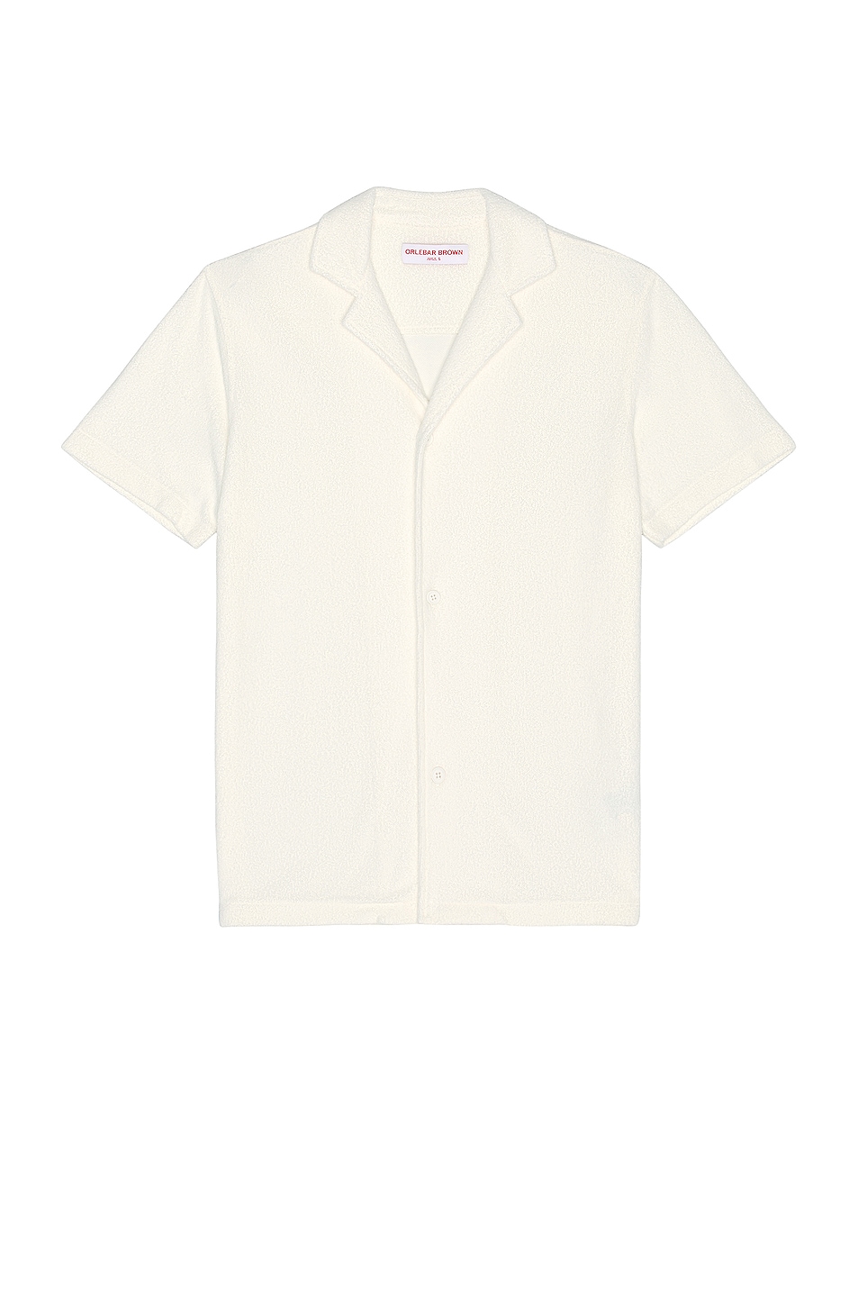 Image 1 of Orlebar Brown Howell Shirt in White Sand