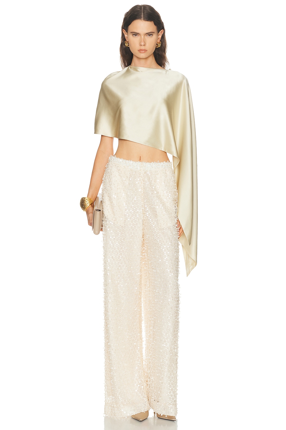 Oscar de la Renta Sequin Pant | Thumbnail 5