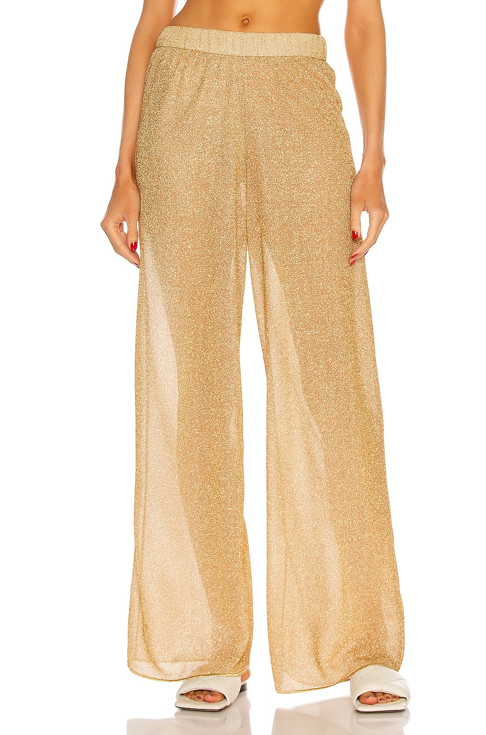 Image 1 of Oseree Lumiere Pant in Gold