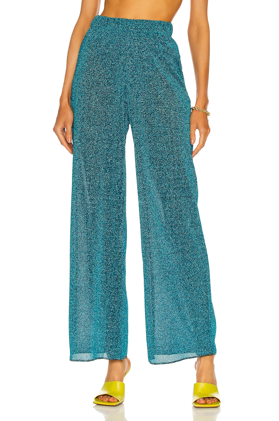 Image 1 of Oseree Lumiere Pants in Ocean Blue