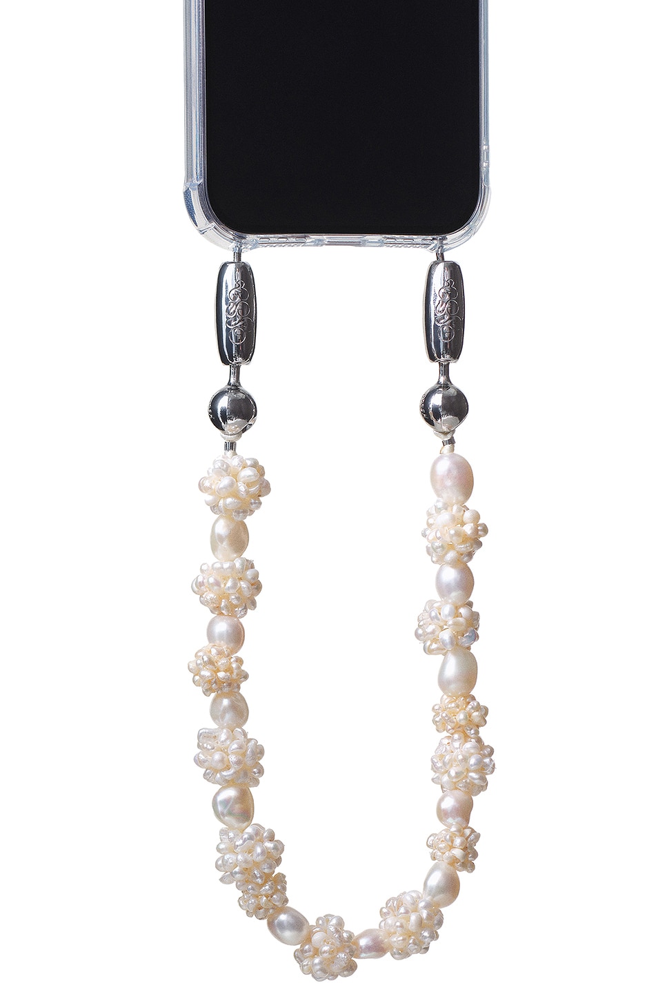 Cluster Pearl Wristlet in Ivory