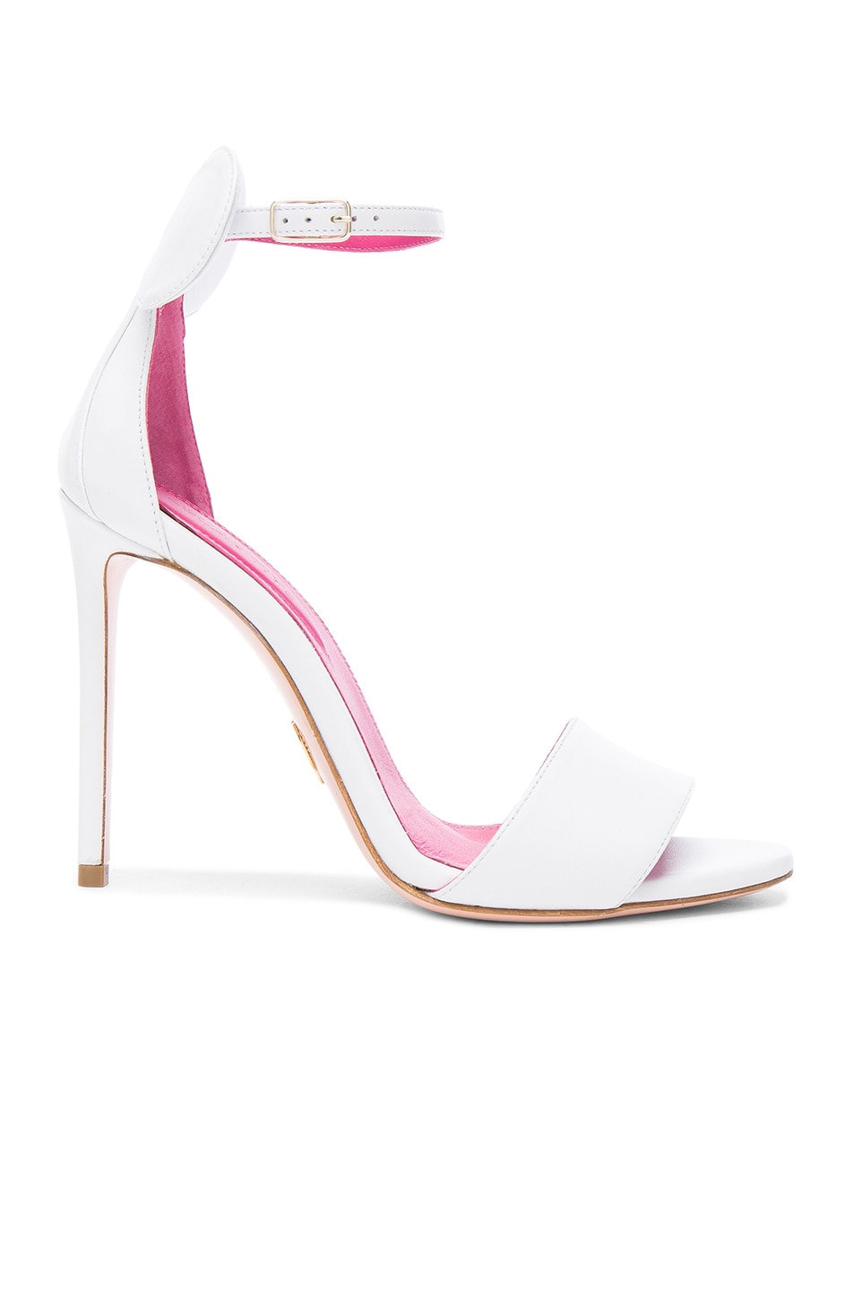 Image 1 of Oscar Tiye Leather Minnie Sandals in White Leather