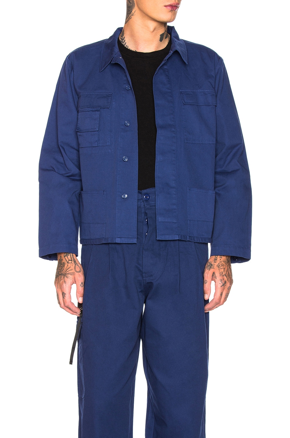 Image 1 of 032c BMC Workers Jacket in Blue