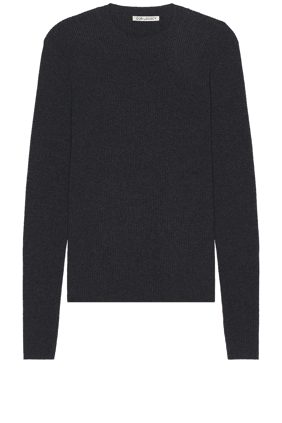Compact Roundneck in Charcoal