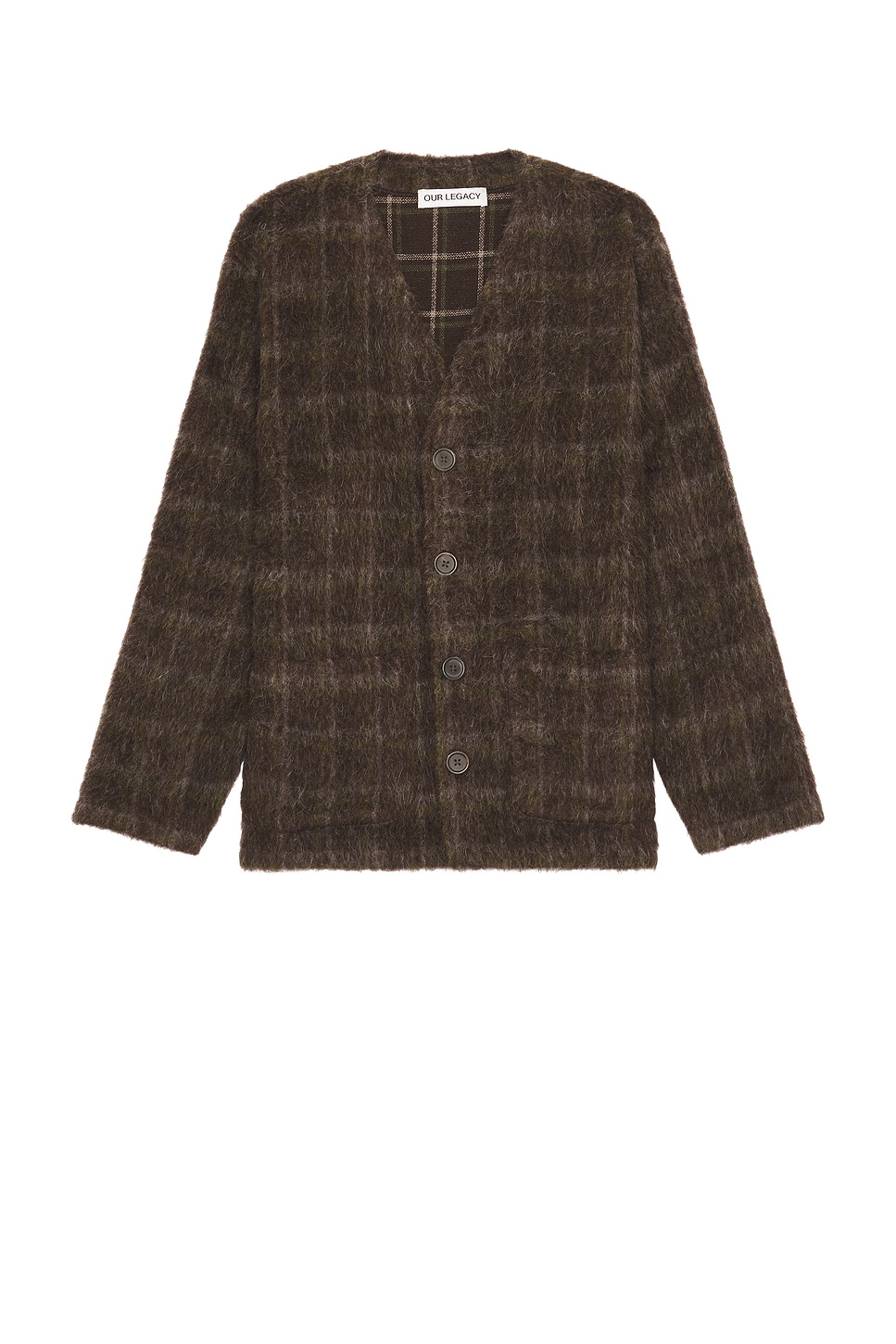 Image 1 of Our Legacy Cardigan in Dorf Check