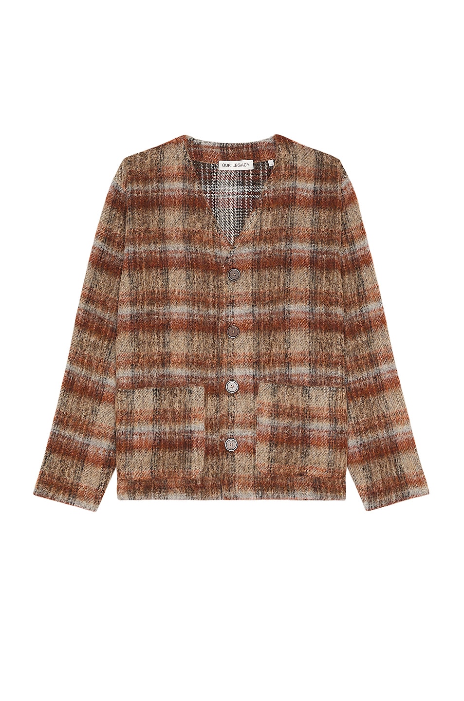 Image 1 of Our Legacy Cardigan in Ament Check