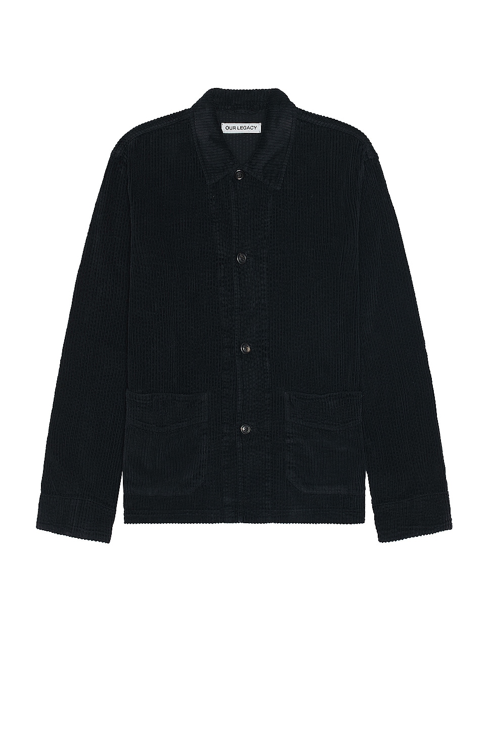 Image 1 of Our Legacy Archive Box Jacket in Worn Black Rustic Cord