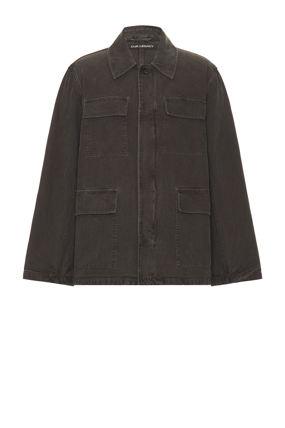 Uniform Jacket in Charcoal