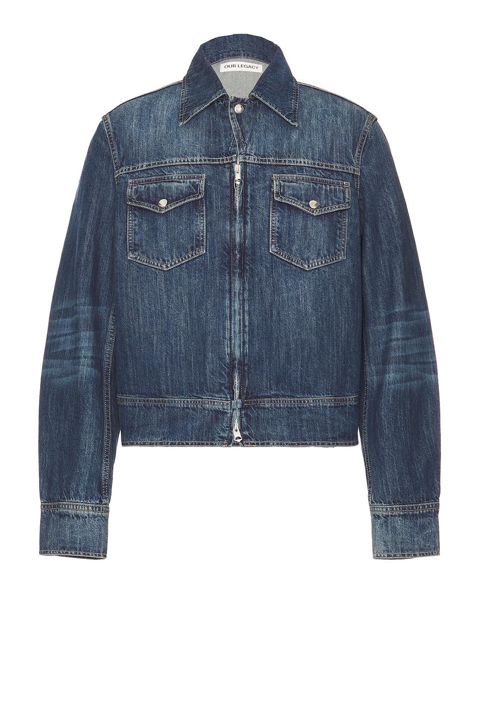 Trucker Jacket in Blue