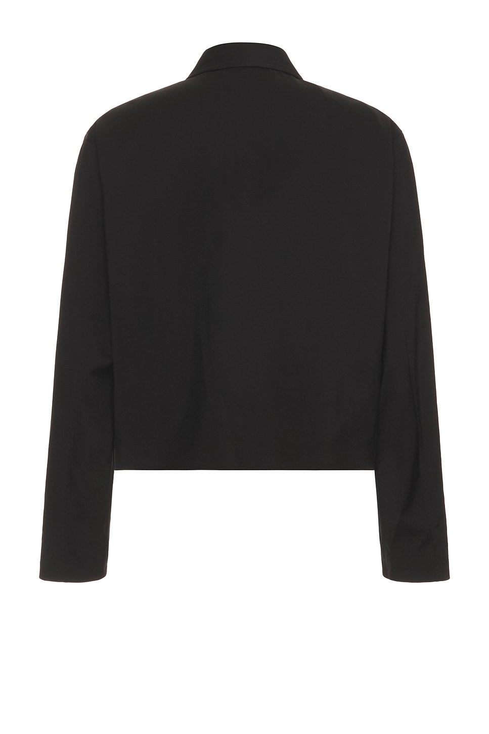 Our Legacy Virgin Wool Layering Jacket In Black