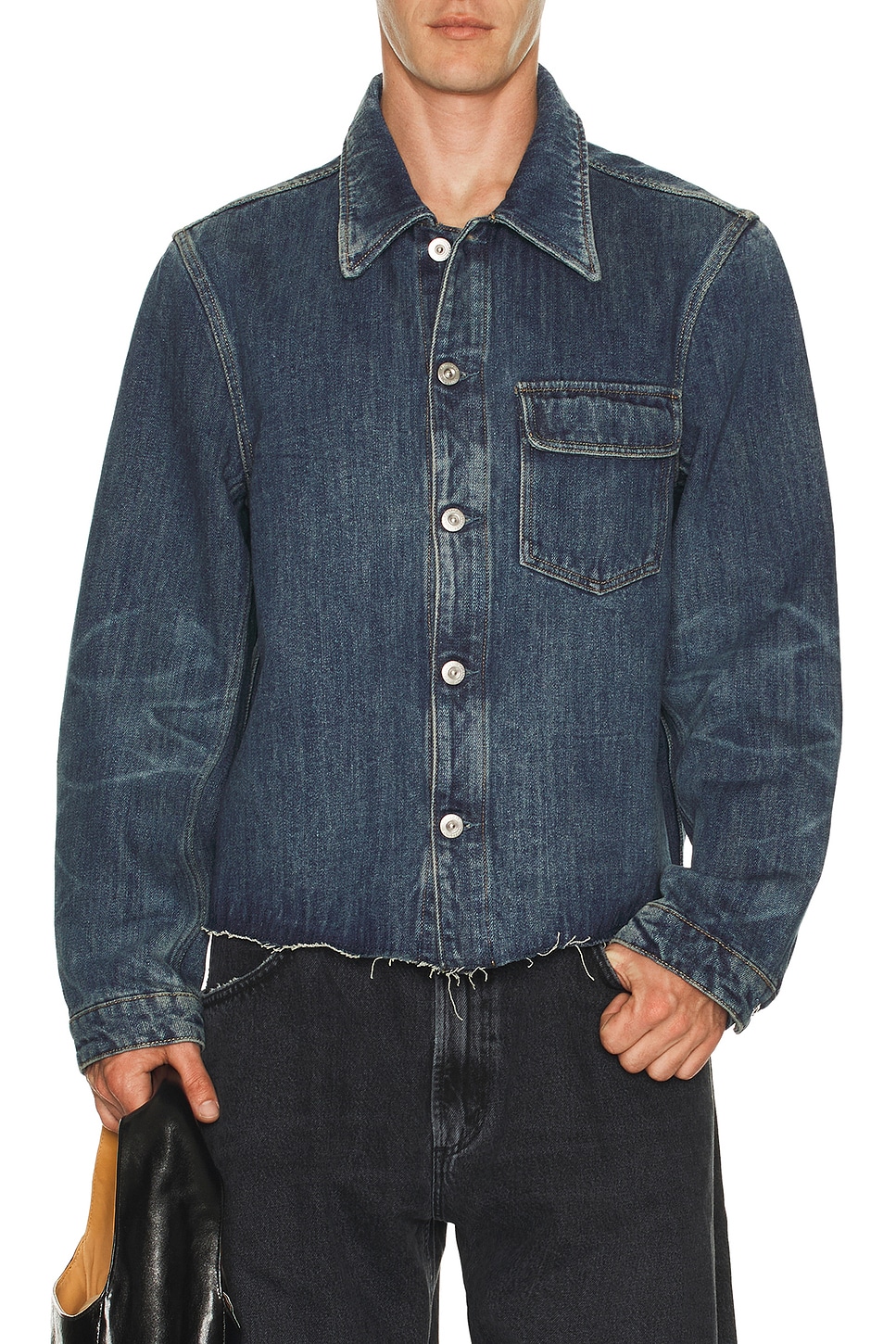 Image 1 of Our Legacy Cut Rebirth Jacket in Road Worn