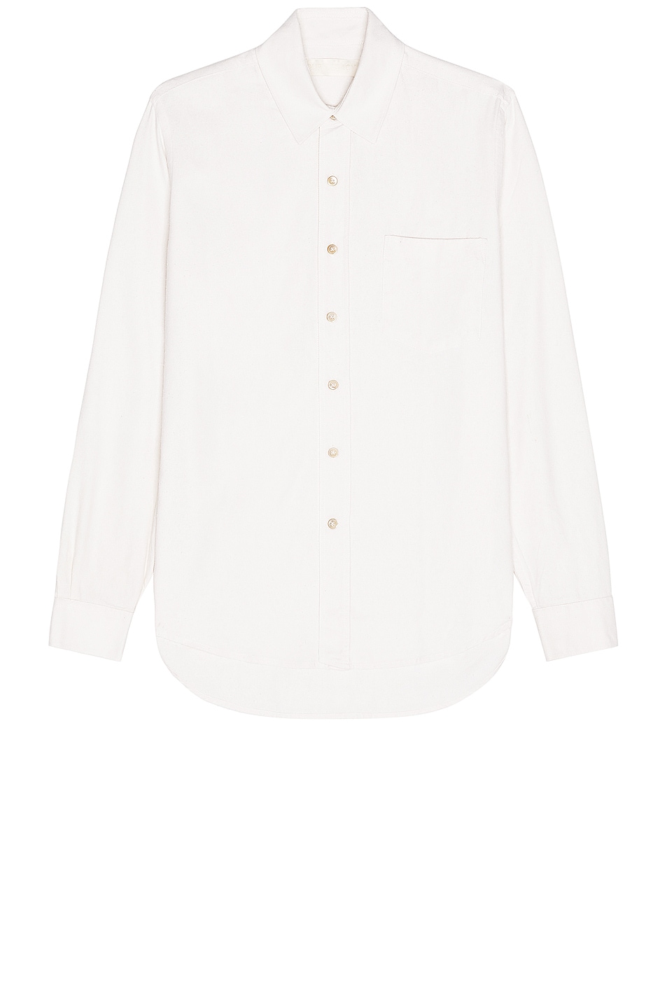 Image 1 of Our Legacy Classic Silk Shirt in White