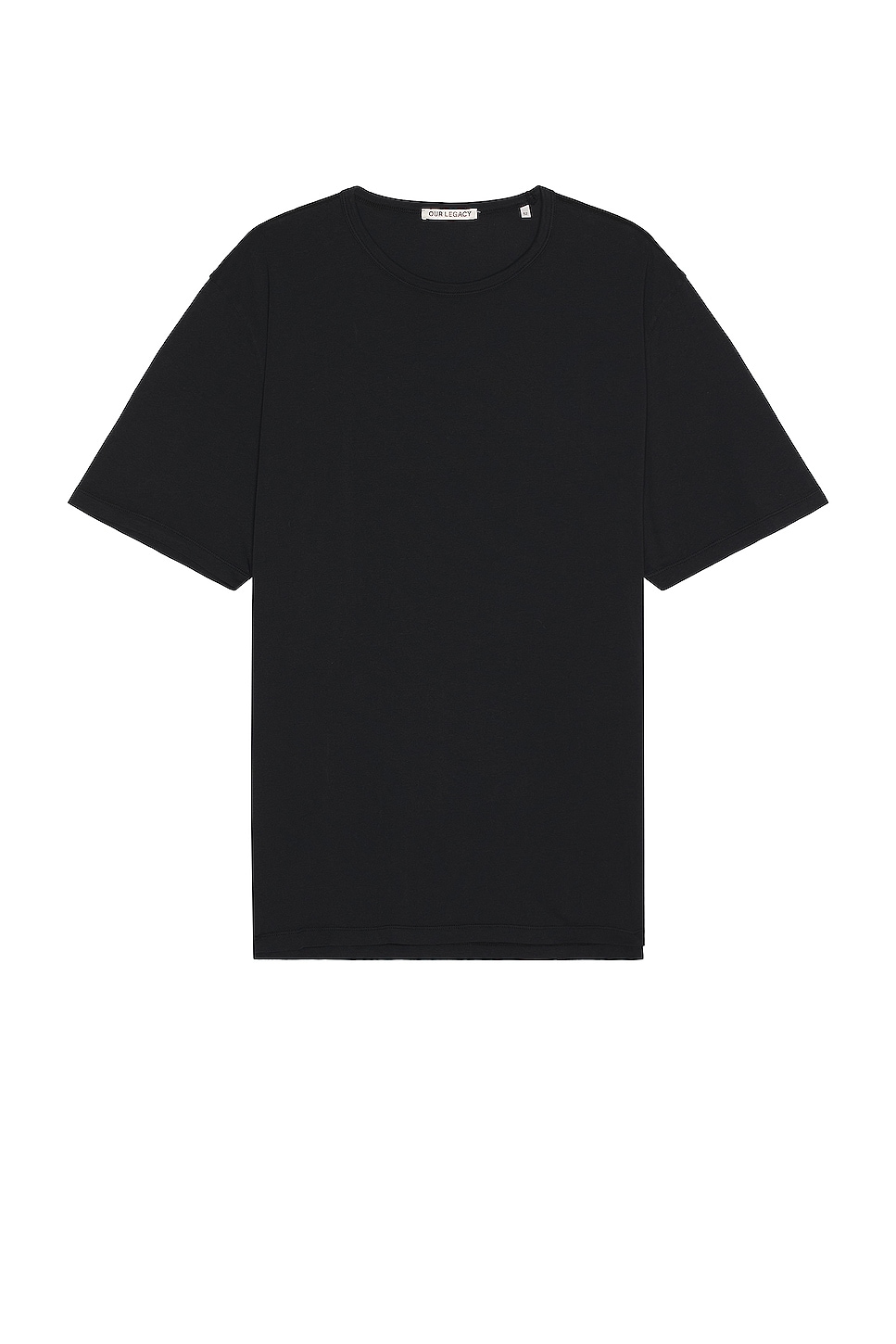Image 1 of Our Legacy New Box T-Shirt in Black Clean Jersey