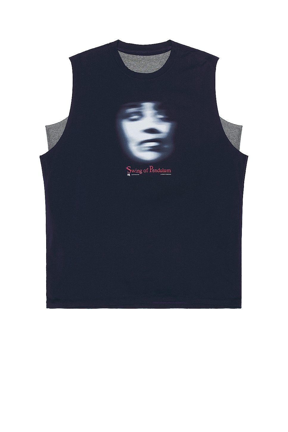 Image 1 of Our Legacy Reversible Gravity Tank in Swing Of Pendulum Hands Print