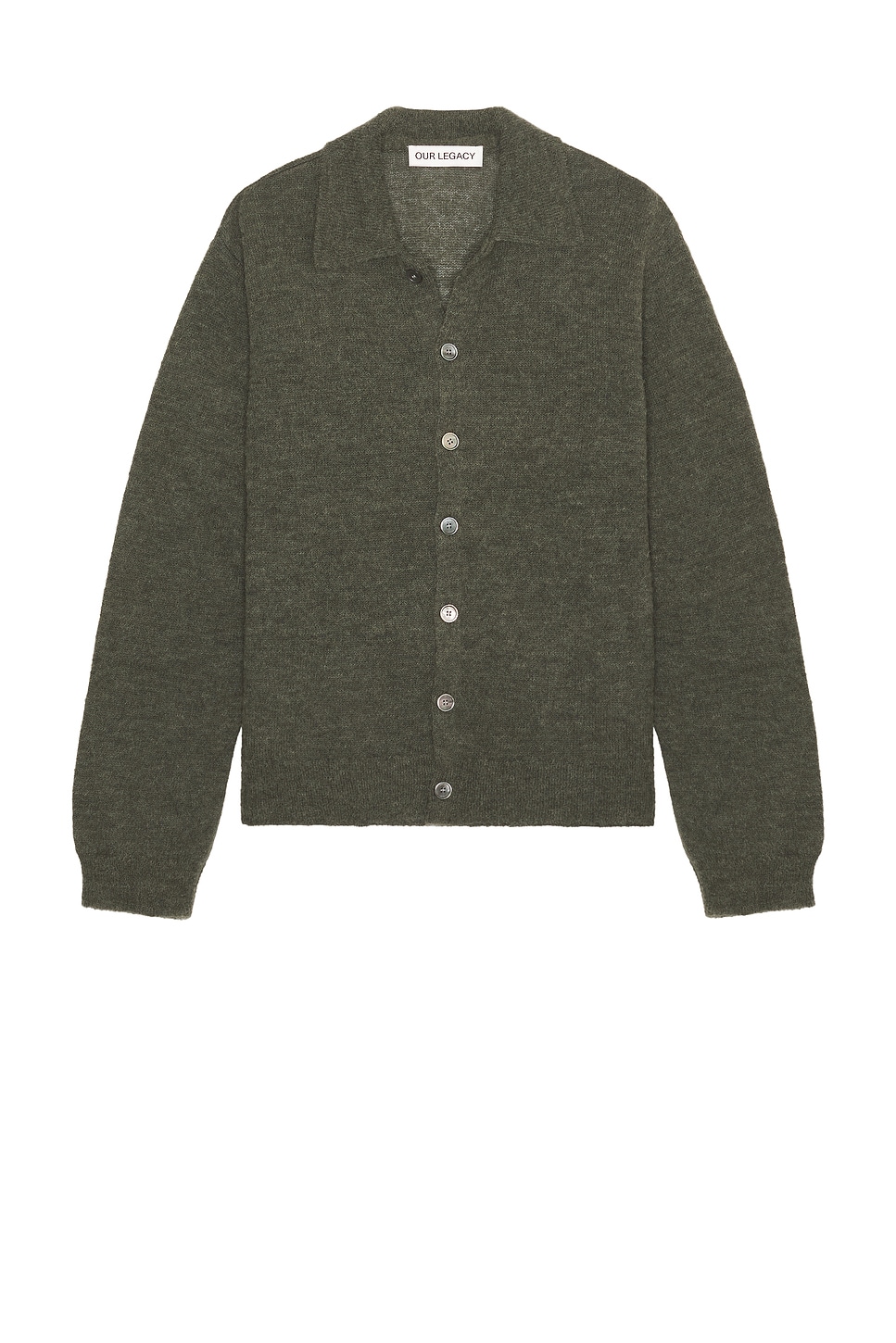Image 1 of Our Legacy Evening Polo in Moss Green