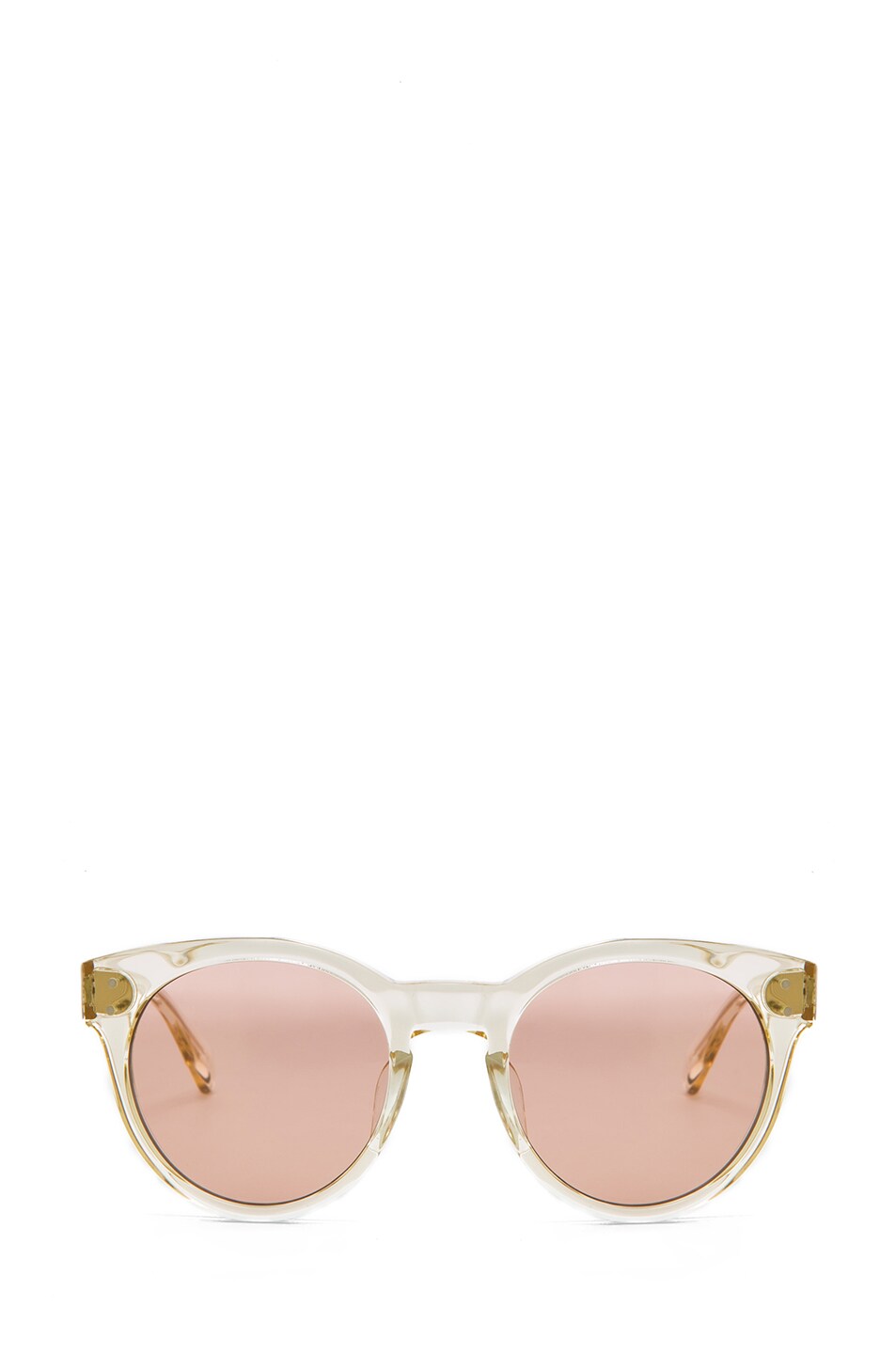 Image 1 of Oliver Peoples for Maison Kitsune Paris Sunglasses in Buff