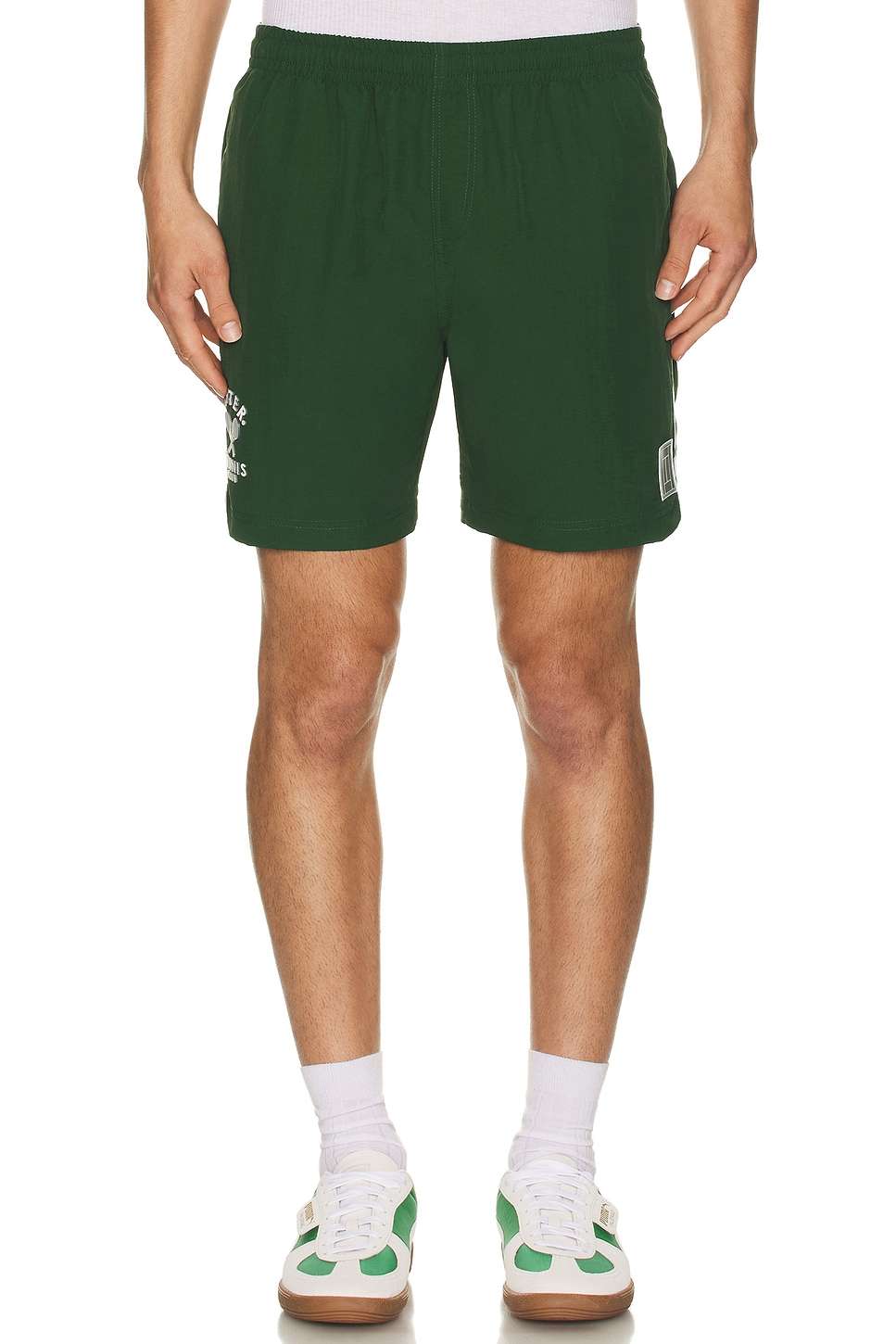 Image 1 of Oyster Tennis Club Nylon Short in Green