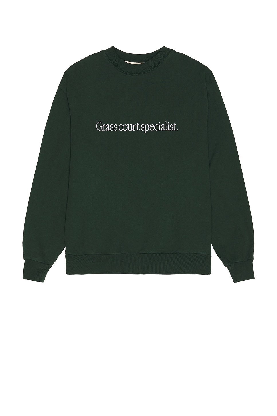 Image 1 of Oyster Specialist Crewneck in Forest Green