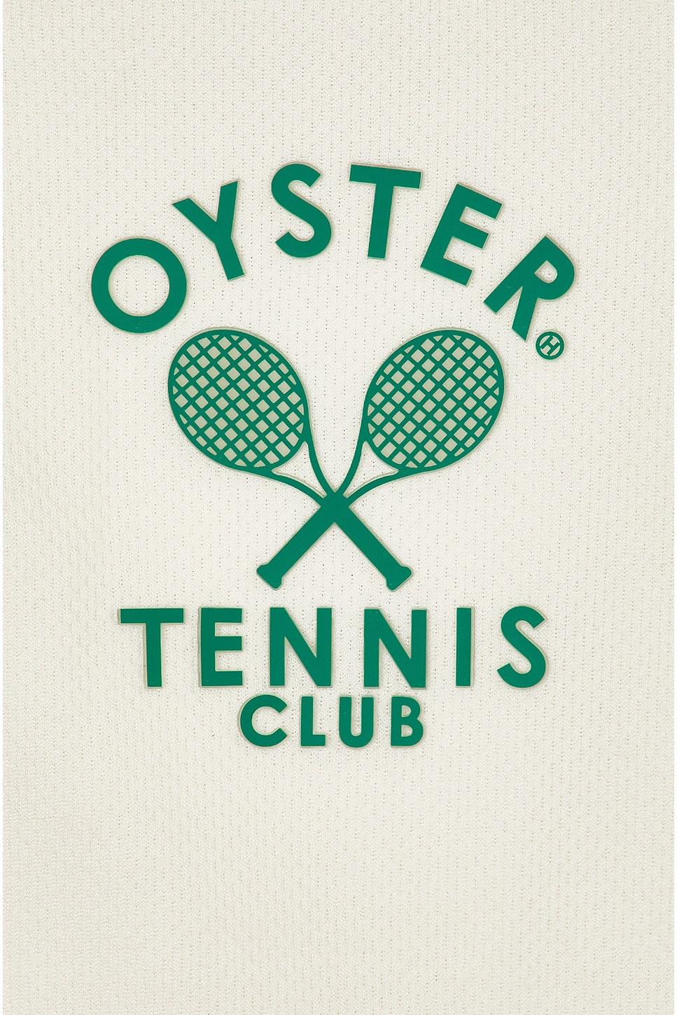 Oyster Tennis Club On Court Off Court Polo in Vintage White FWRD