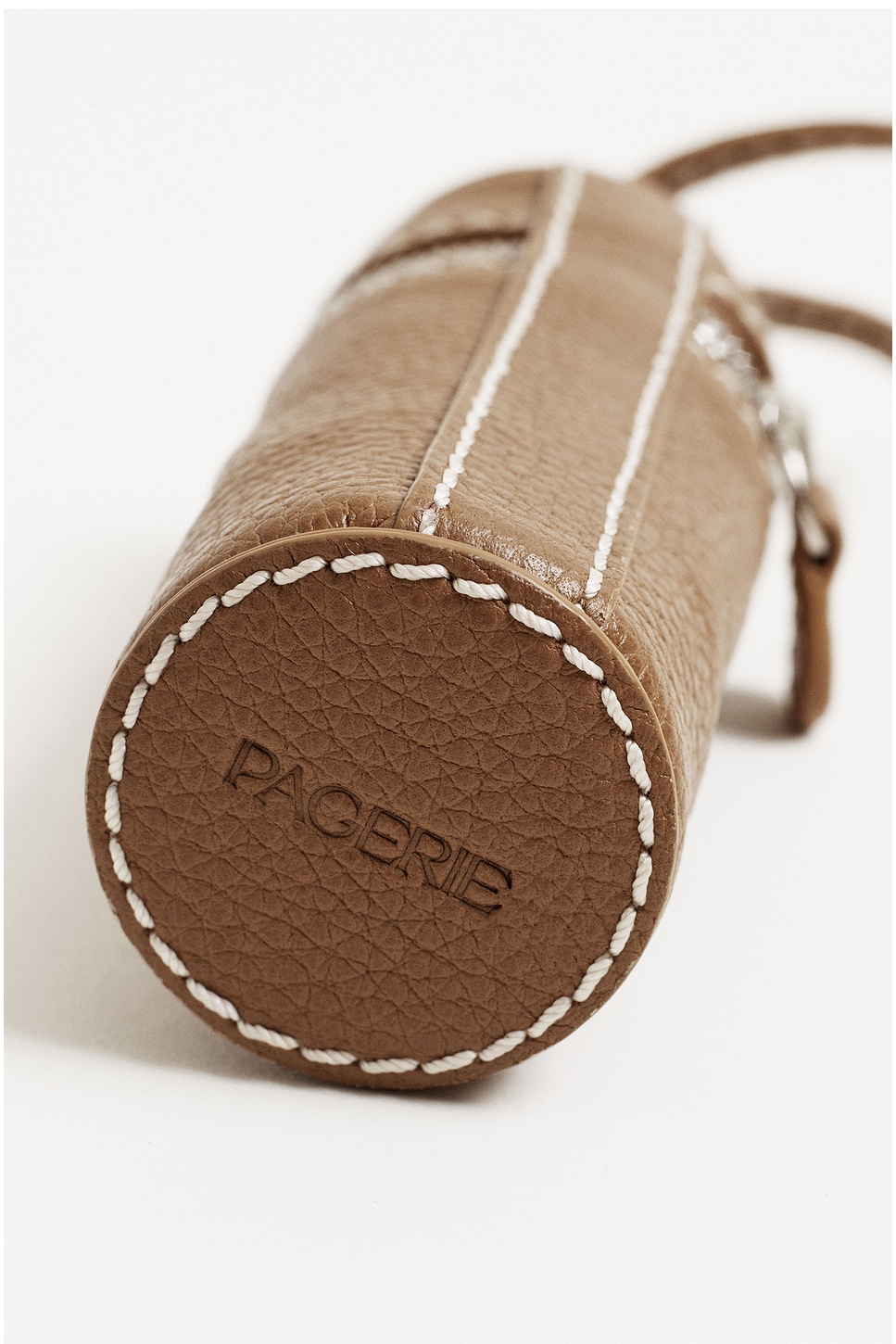 Pagerie The Pochette Bag In Saddle