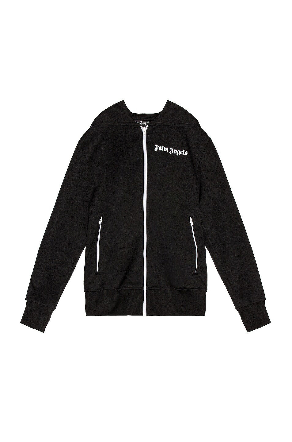 Image 1 of Palm Angels Track Hoodie in Black & White