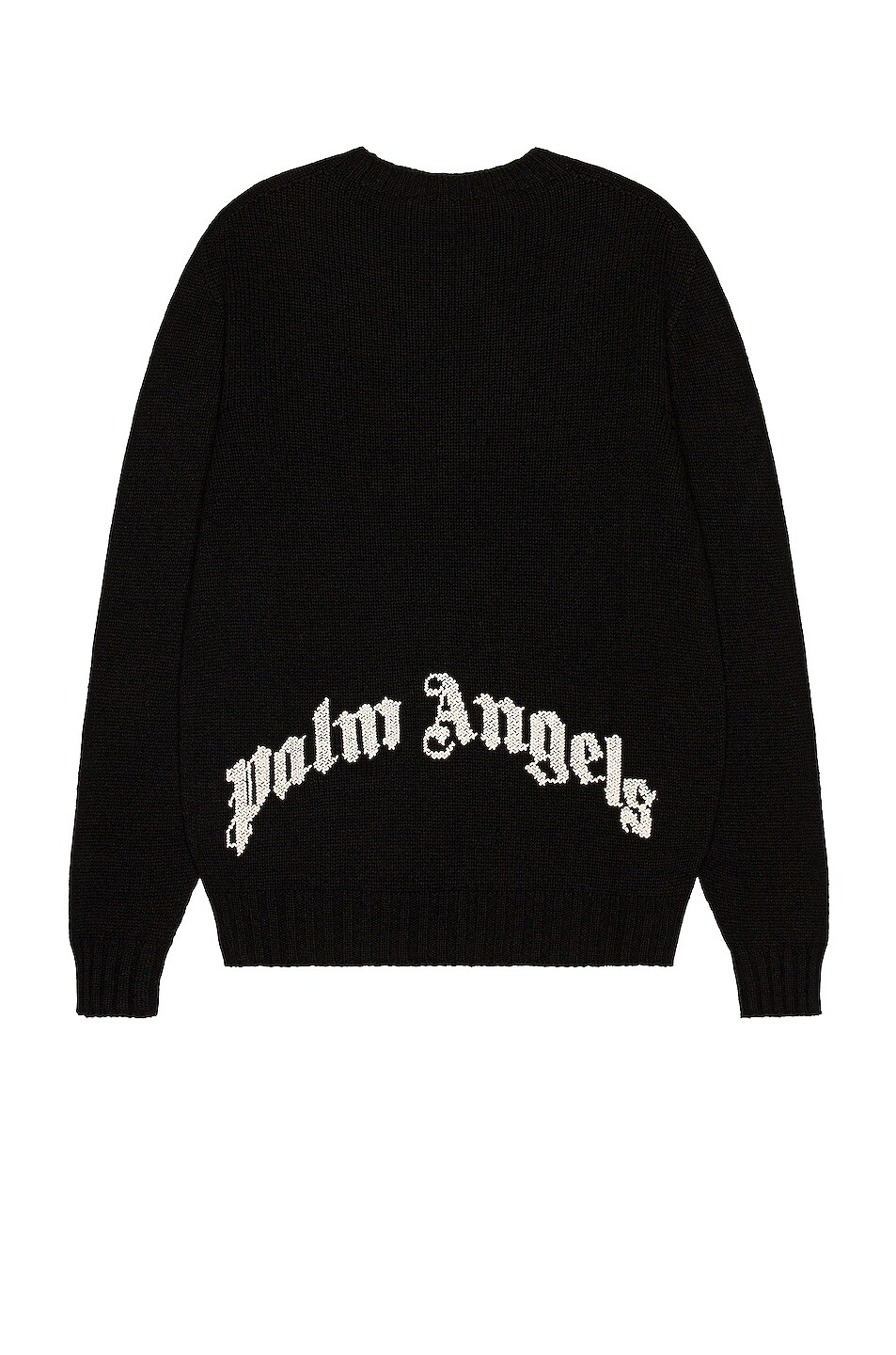 Image 1 of Palm Angels Rec Logo Sweater in Black & White