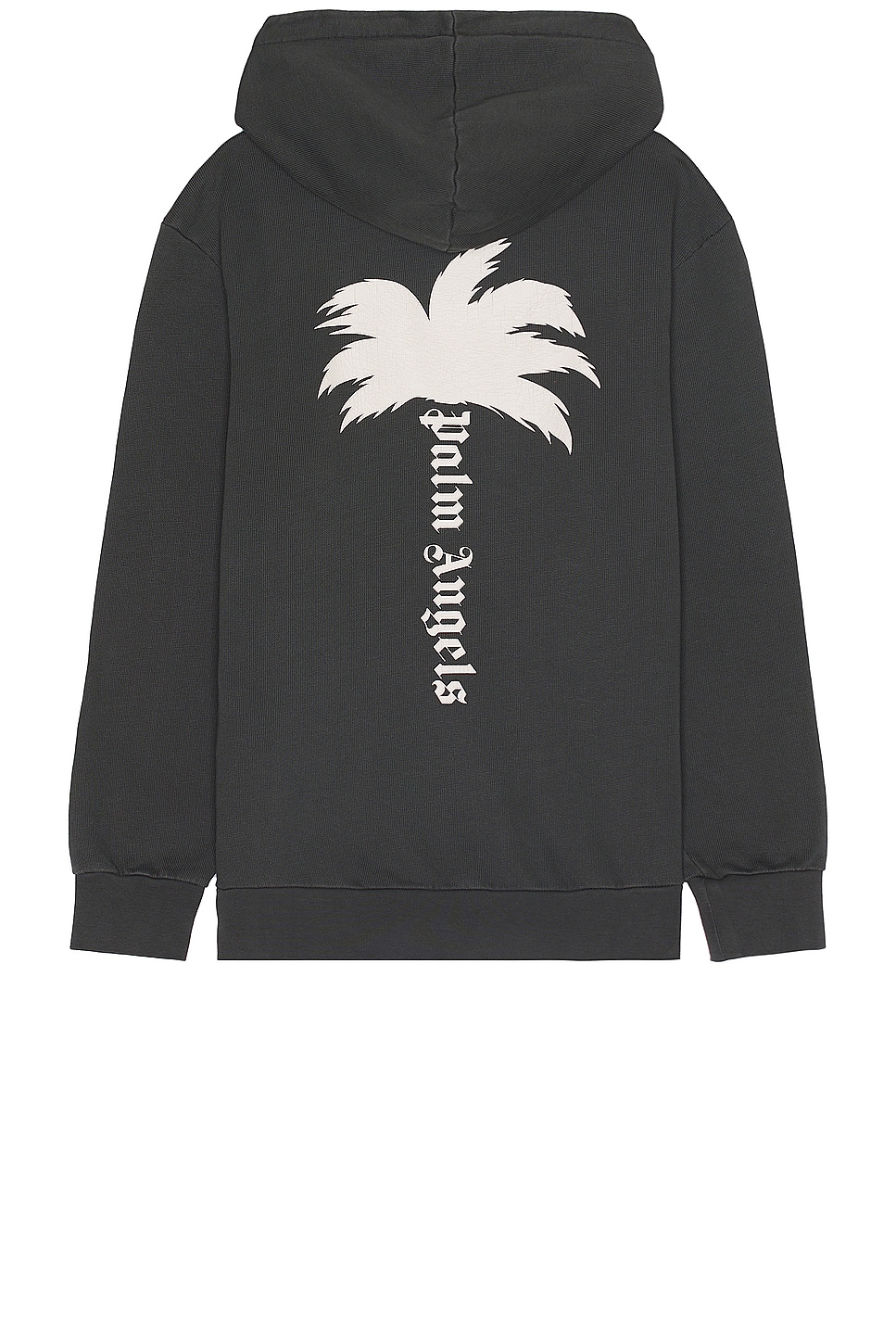Image 1 of Palm Angels Palm GD Hoodie in Dark Grey & Off White