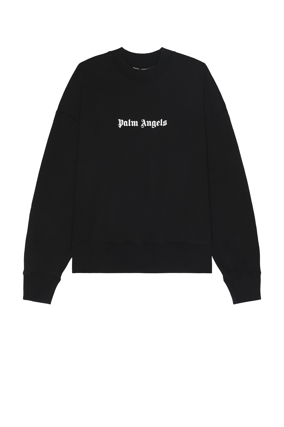 Shop Palm Angels Classic Logo Crewneck In Black