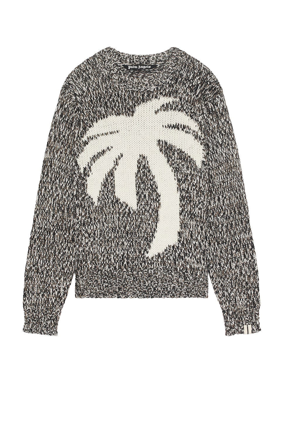 Image 1 of Palm Angels Palm Sweater in Melange Grey