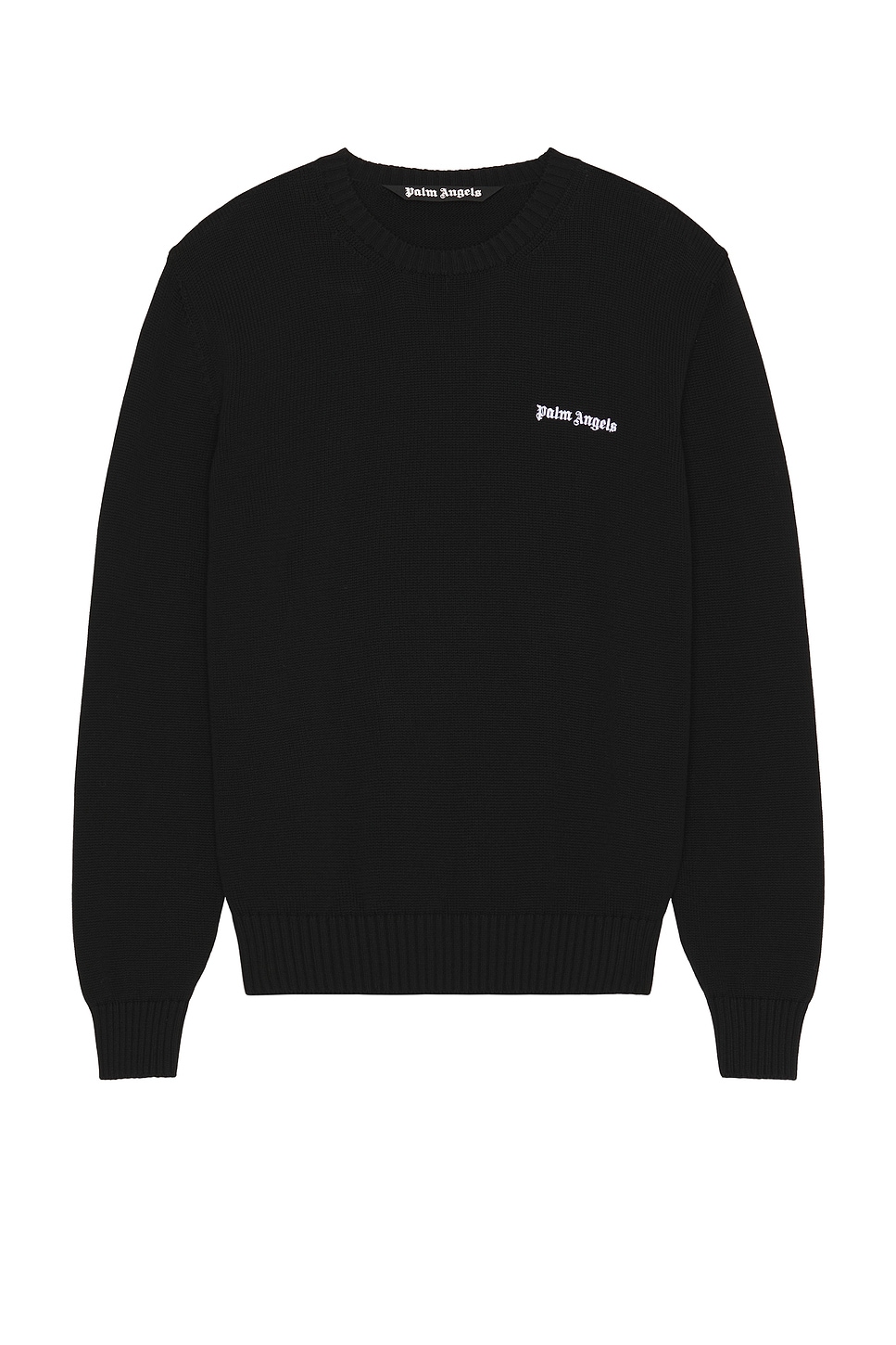 Classic Logo Embroidered Sweater in Black