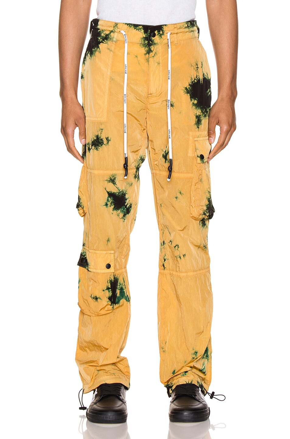 Image 1 of Palm Angels Cargo Tie-Dye Pants in Dark Brown