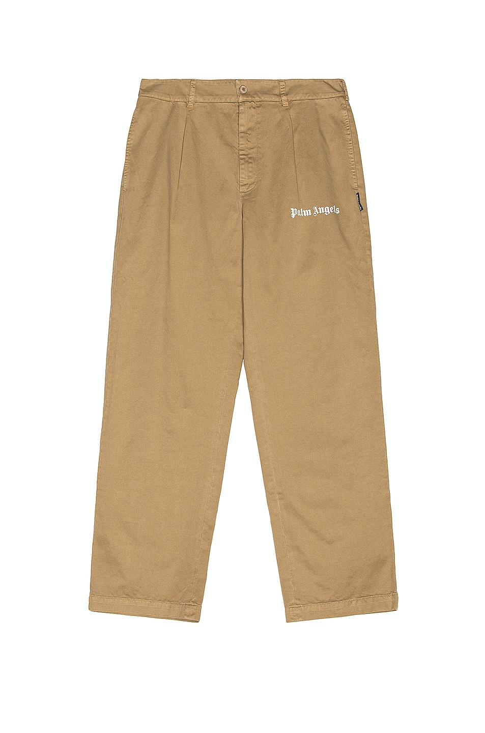 Image 1 of Palm Angels Classic Pants in Brown Rice & Brown Rice