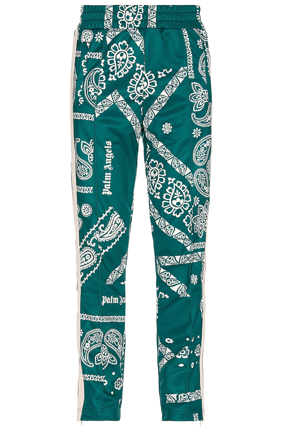 Image 1 of Palm Angels Bandana Track Pants in Green