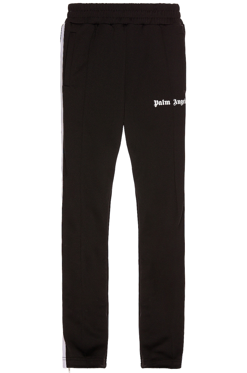 Palm Angels Classic Track Pants Skinny in Black & White | FWRD