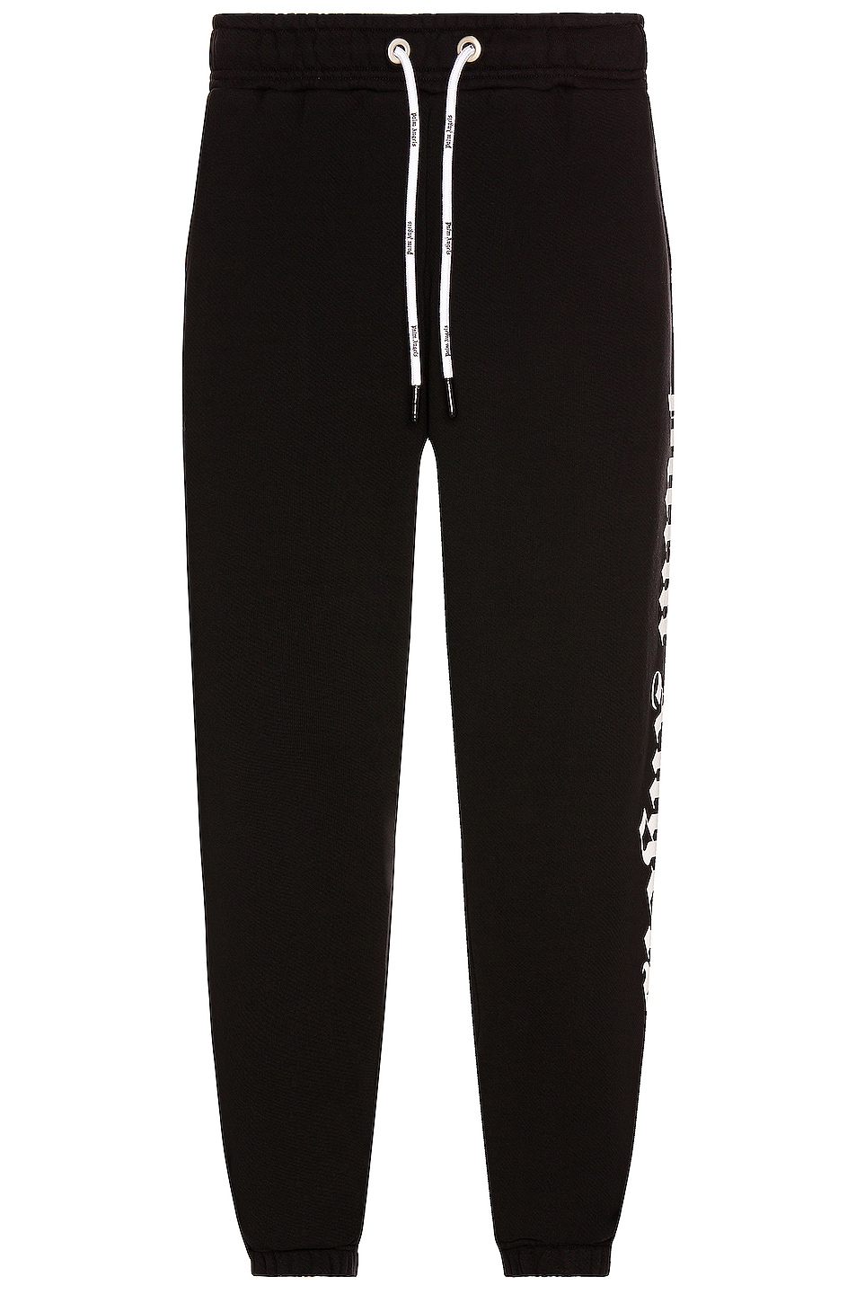 Image 1 of Palm Angels Side Logo Sweatpants in Black & White