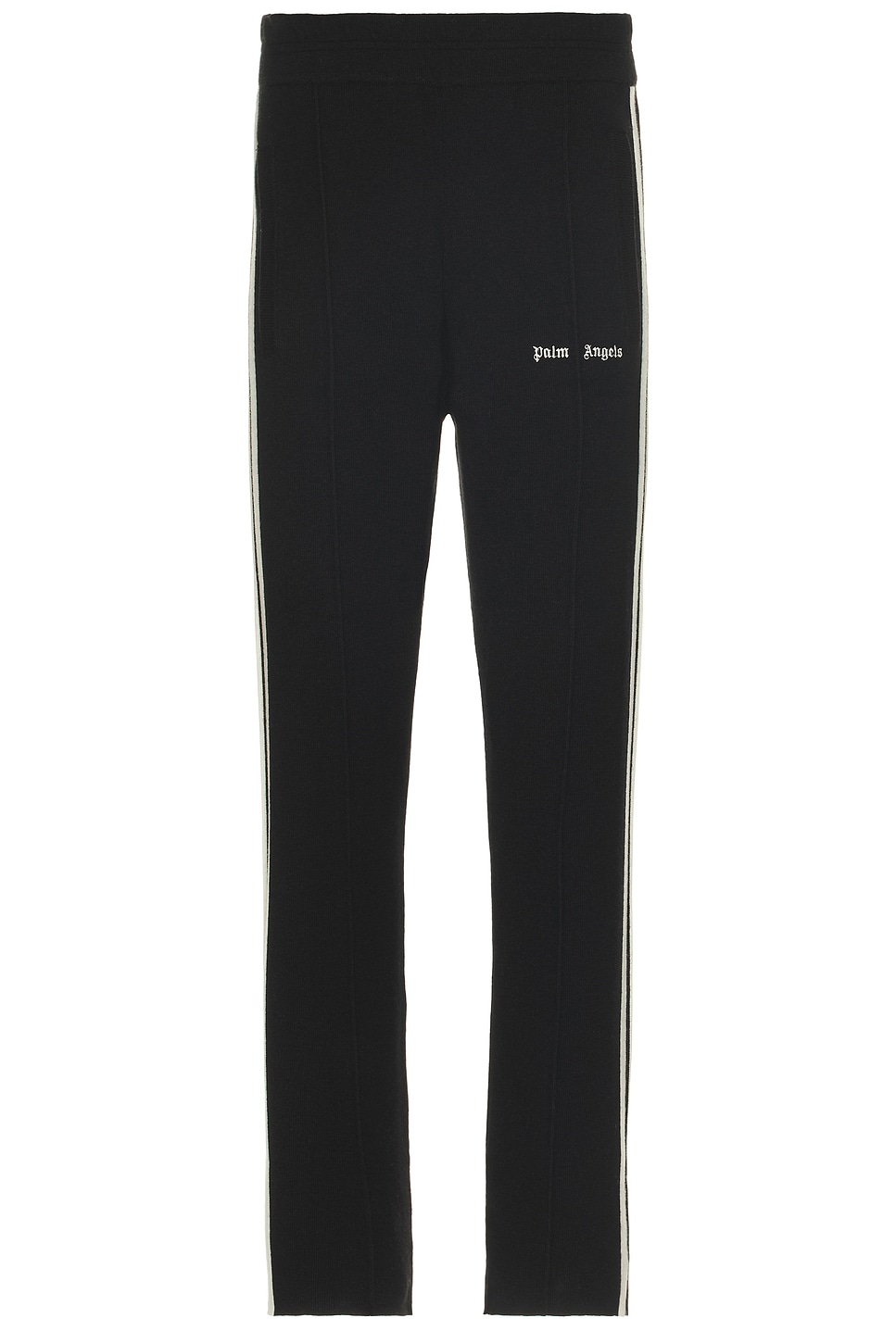 Classic Logo Knit Track Pants in Black