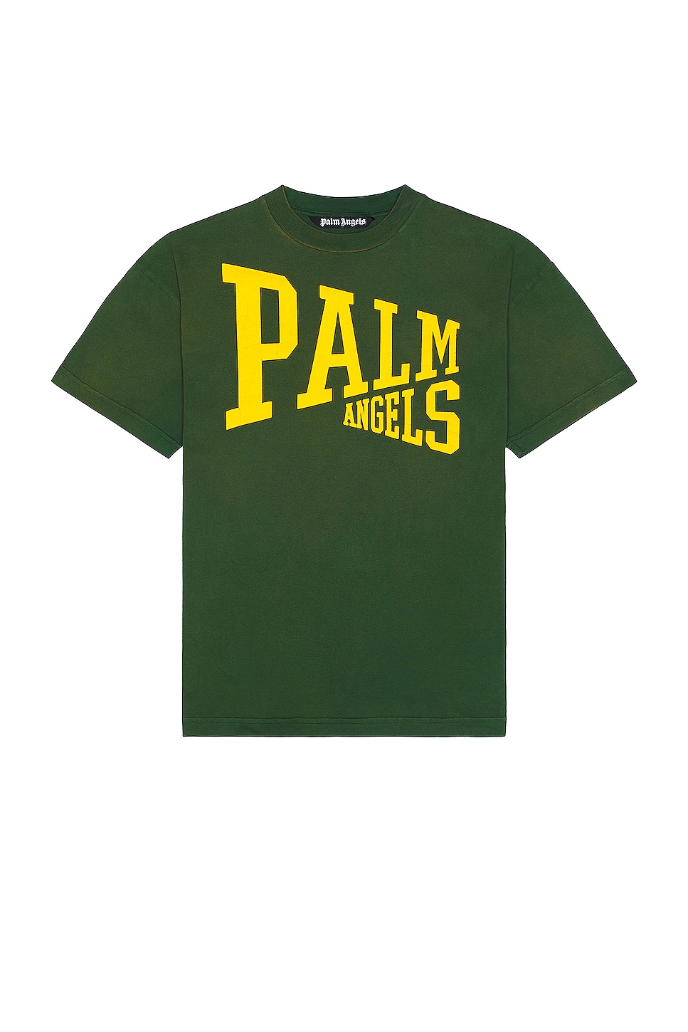 Image 1 of Palm Angels College Tee in Green