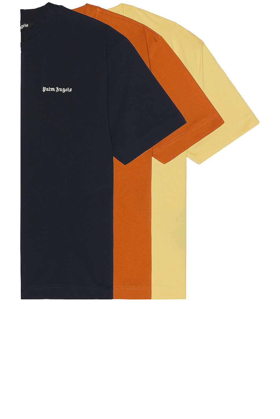 Image 1 of Palm Angels Classic Logo Tri Pack Tee in Multi