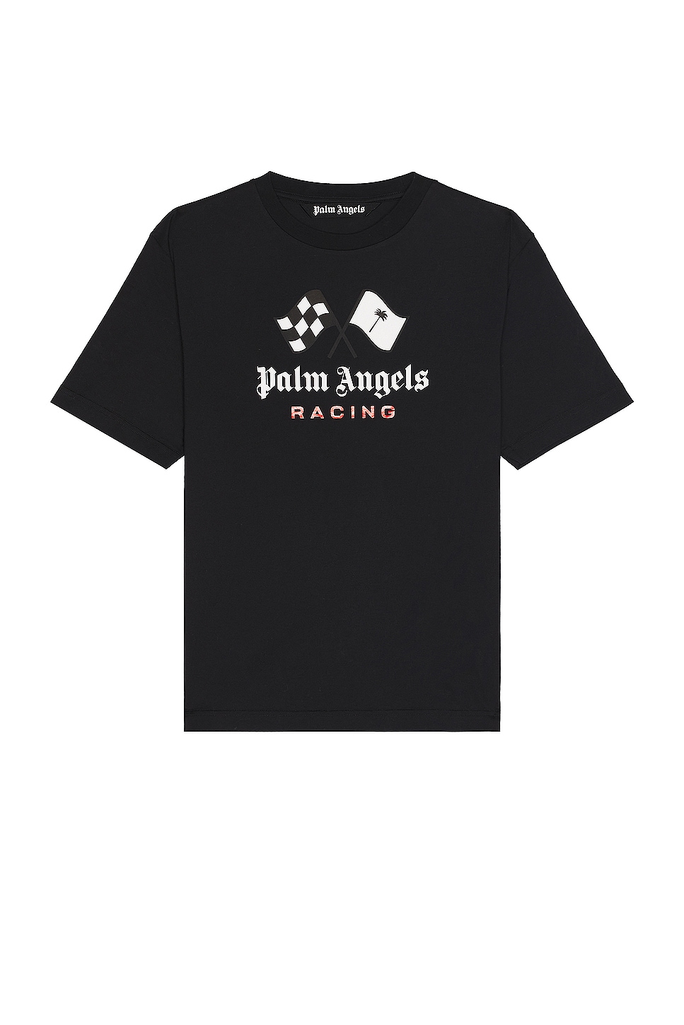 Image 1 of Palm Angels X Formula 1 Racing Tee in Black, White, & Red
