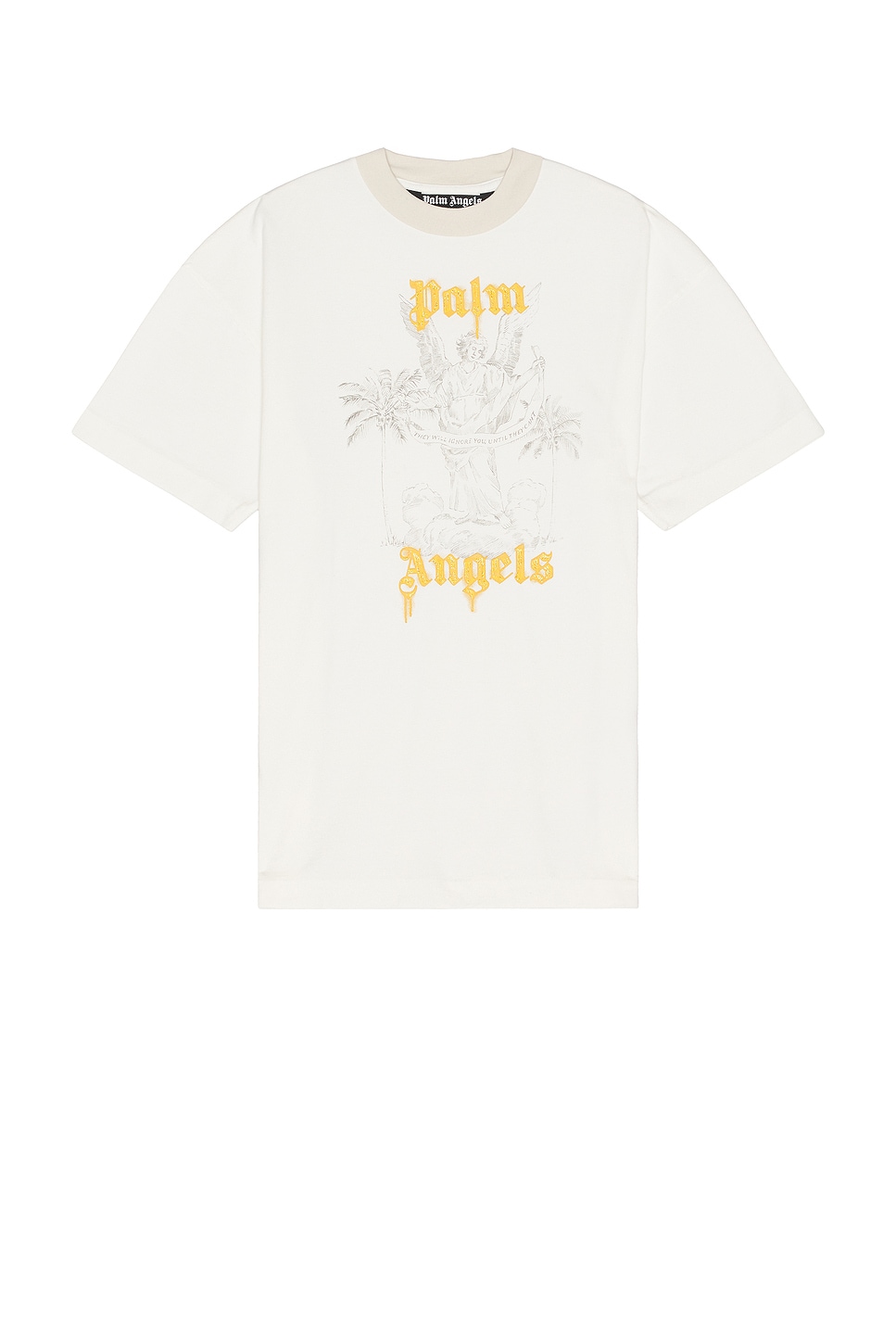 Image 1 of Palm Angels Pencil Tee in Off White