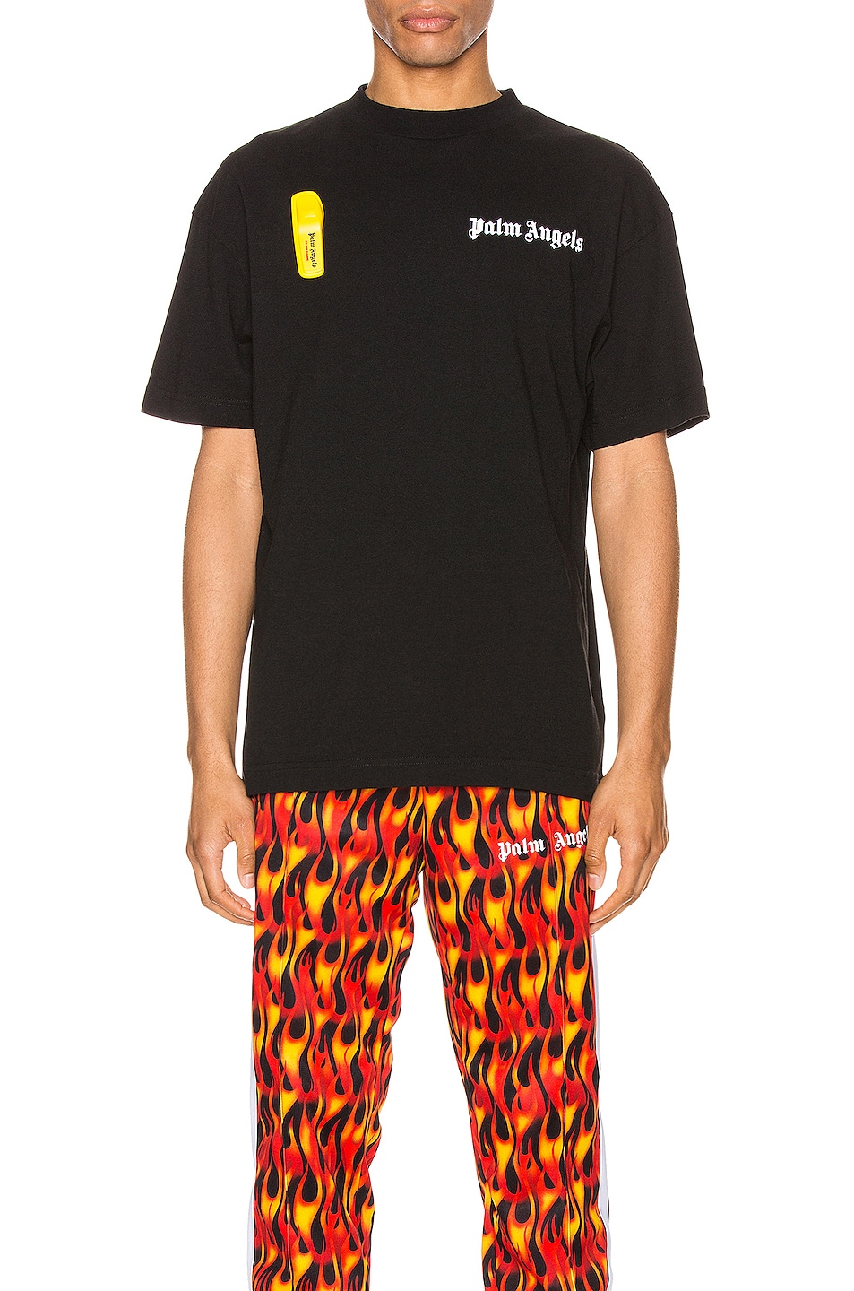 Image 1 of Palm Angels Basic Tee in Black