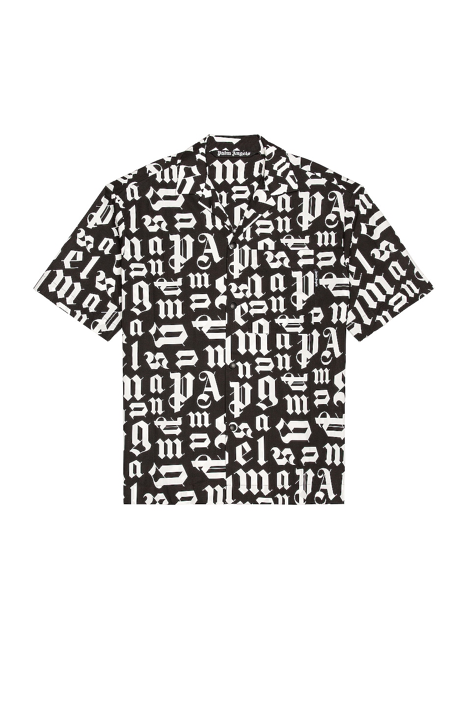 Image 1 of Palm Angels Bowling Shirt in Black