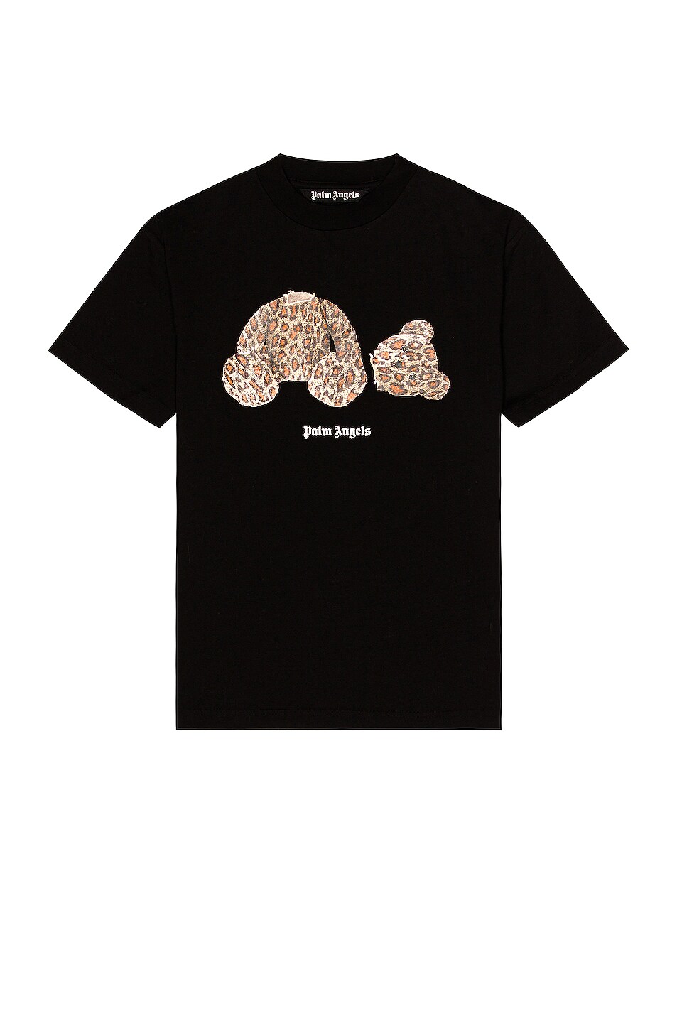 Image 1 of Palm Angels Leopard Bear Classic Tee in Black