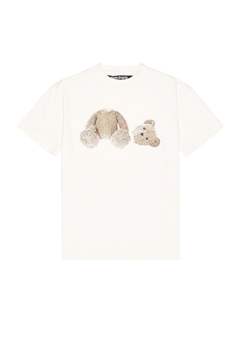Image 1 of Palm Angels Bear Classic Tee in Butter Brown