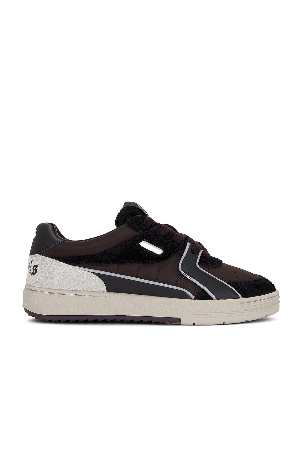 Image 1 of Palm Angels Palm University Sneaker in Black
